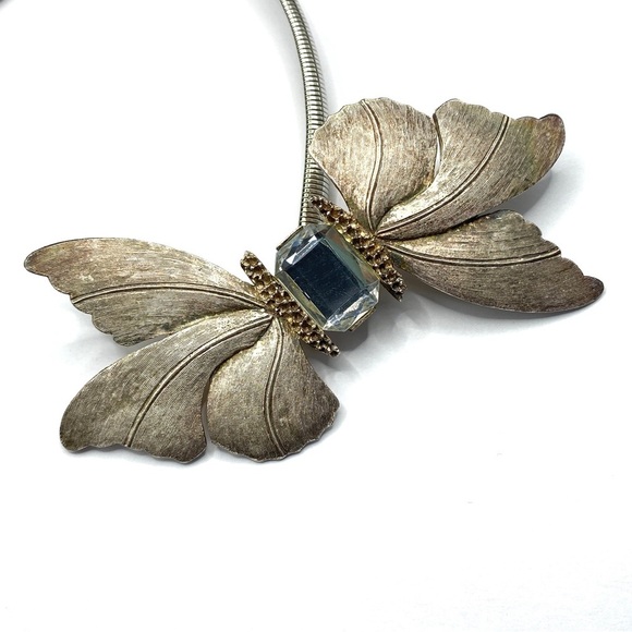 Silver Tone Flower Stretch Belt - Picture 4 of 10